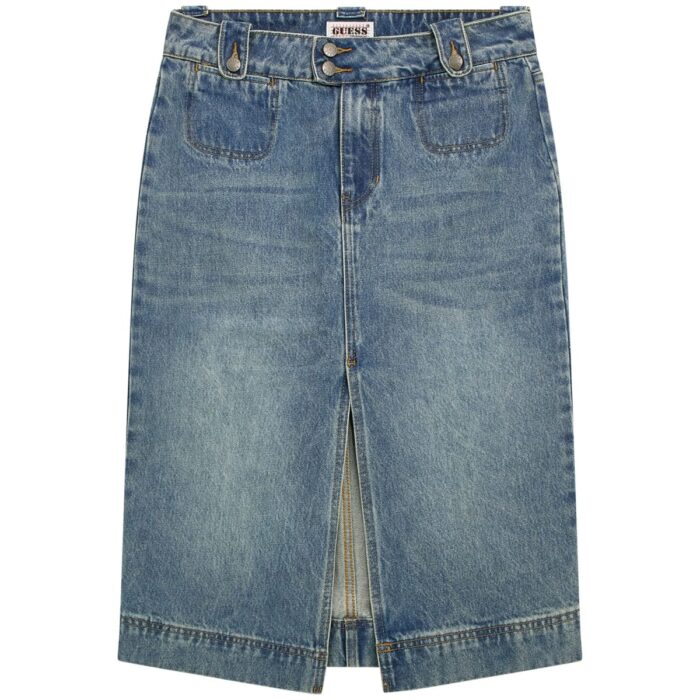 GO MID DENIM SKIRT