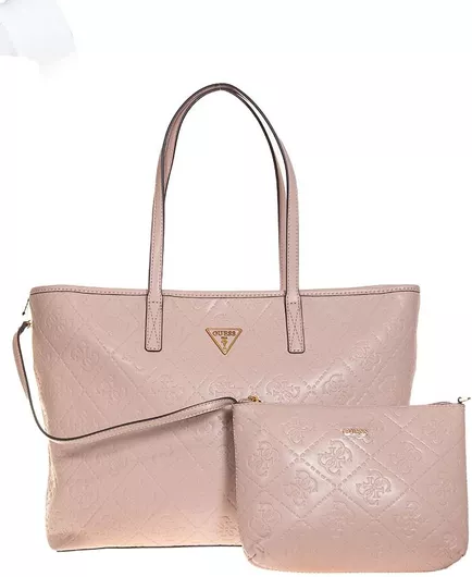 Γυναικεία Τσάντα Ώμου Guess Power Play SD900637 Rosewood Logo