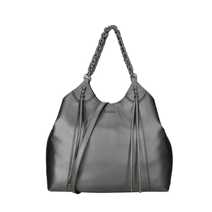 LIU JO: Handbag woman - Grey | Liu Jo shoulder bag AF4186E0037