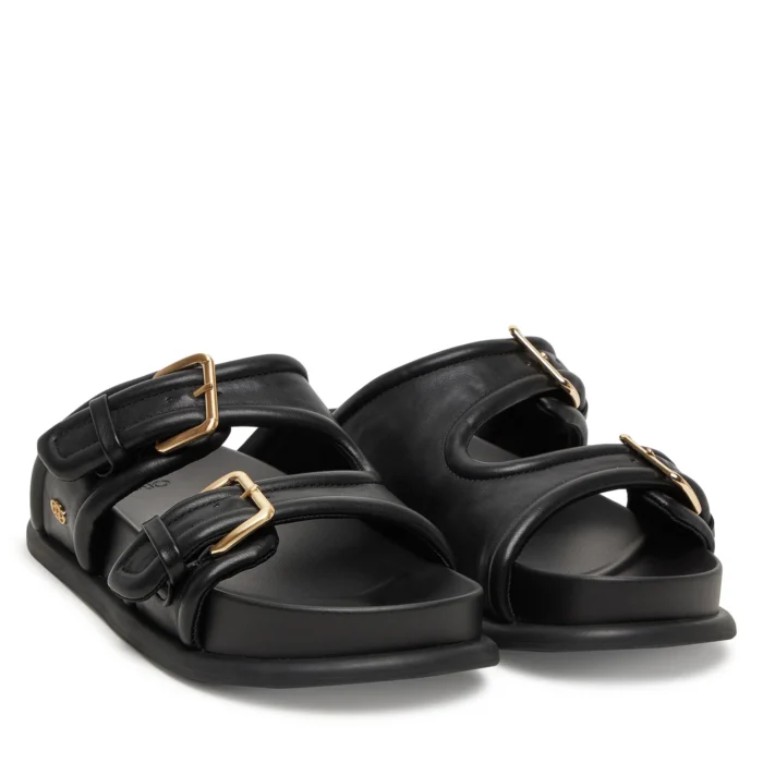 Liu-Jo Loren 09 Sandal Black Γυναικεία Σανδάλια Μαύρα