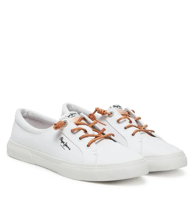 PEPE JEANS λευκά παπούτσια