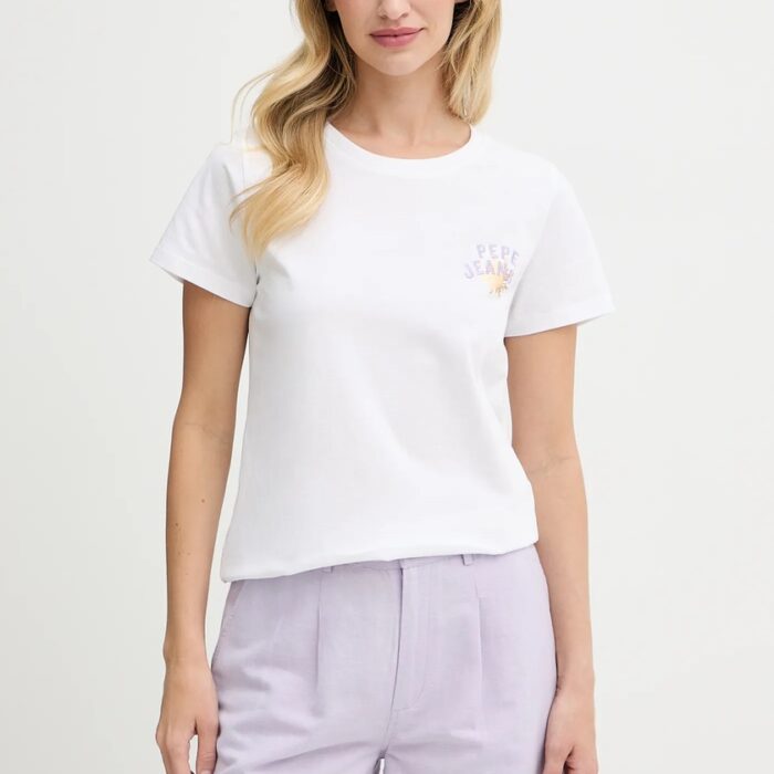 Βαμβακερό μπλουζάκι Pepe Jeans