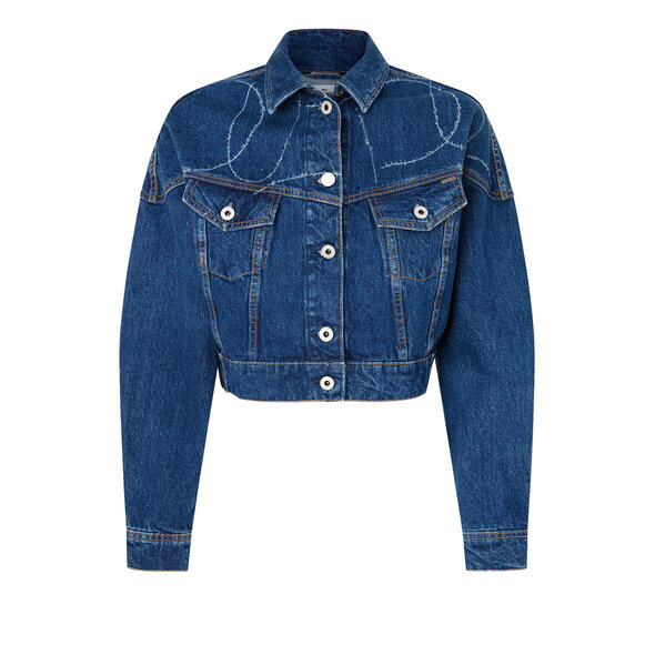PEPE JEANS 'FOXLEY' CROP DENIM