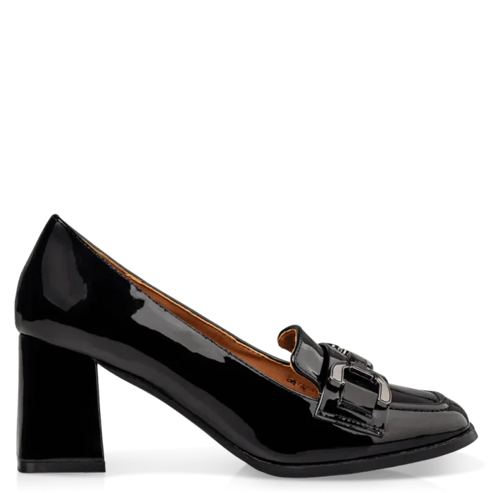 ENVIE SHOES MID HEELED LOAFERS