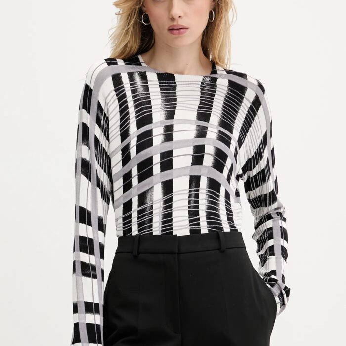 DESIGUAL Πουλόβερ ριγέ mikado