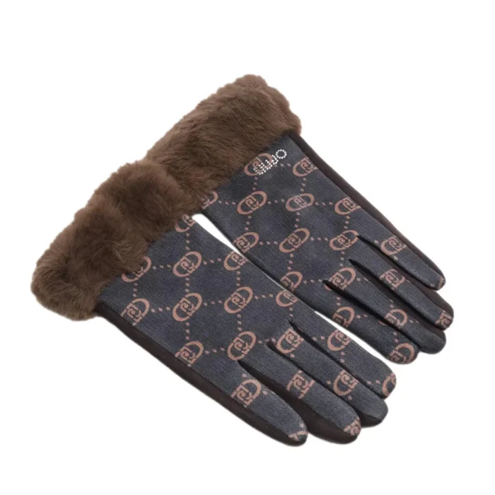 LIU JO Γάντια με γούνα