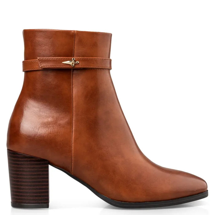 ENVIE SHOES BLOCK HEEL BOOTIES
