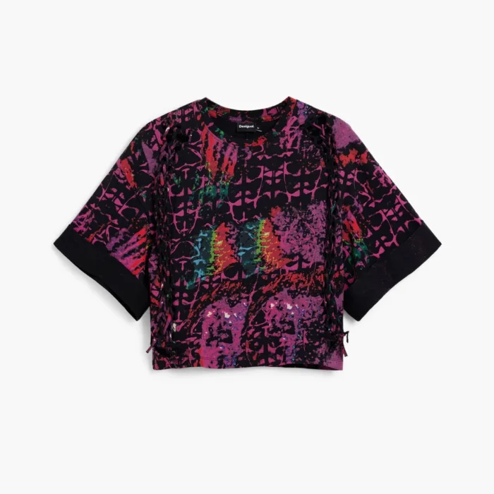 DESIGUAL Εθνική μπλούζα σχεδιασμένη από τον κύριο Christian Lacroix