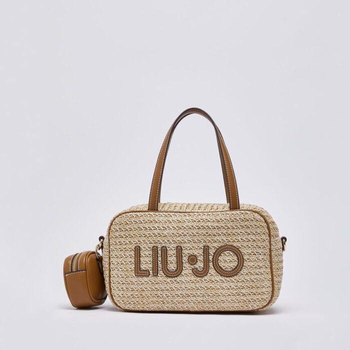 Liu Jo μεσαία τσάντα ψάθινη