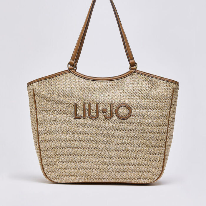 Liu Jo ψάθινη τσάντα