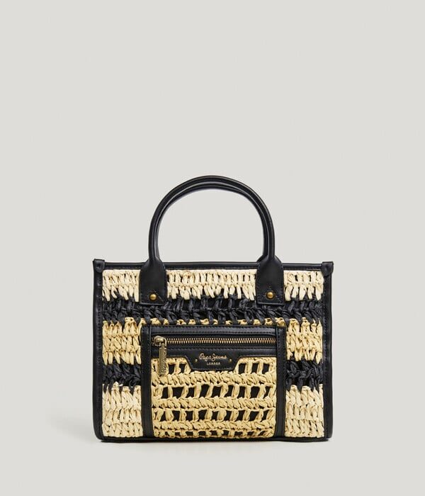 Pepe Jeans ψάθινο τσαντάκι