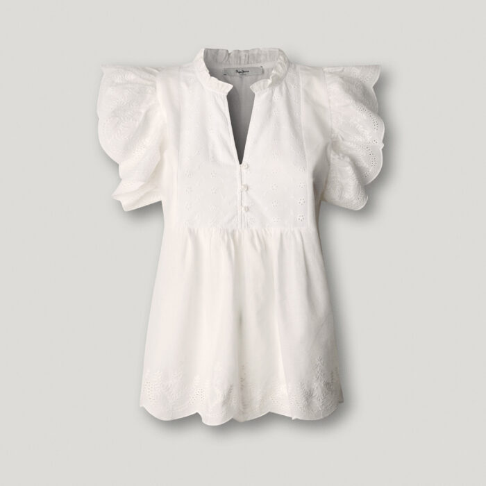 PEPE JEANS butterfly sleeve fluid blouse