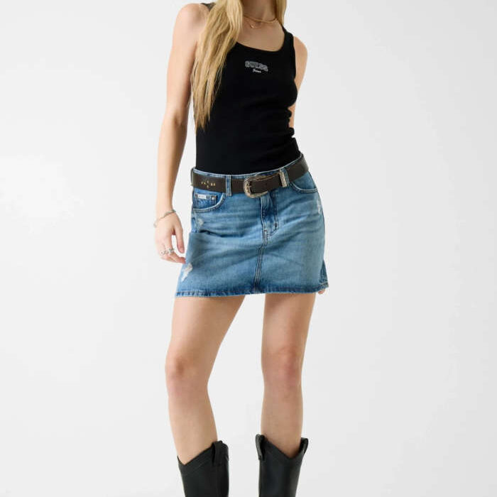 GUESS JEANS μινι φούστα