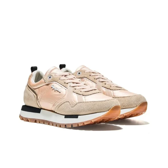PEPE JEANS rose gold sneakers